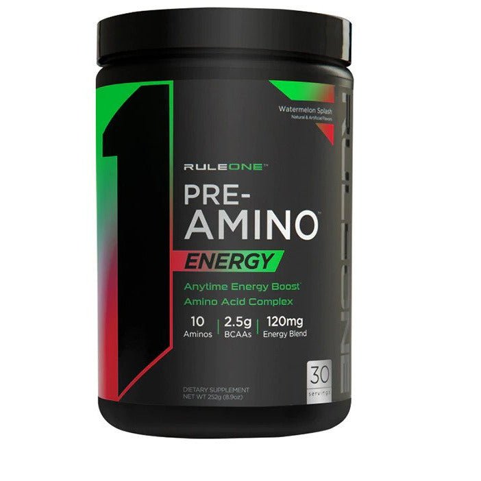 Rule One Pre - Amino Energy Watermelon Splash 252 g Pre - Workout - Sklep Witaminki.pl