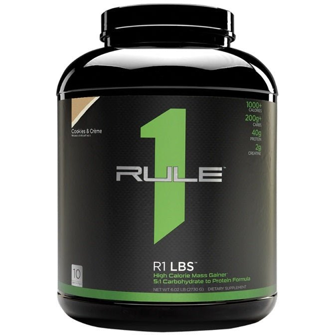 Rule One R1 LBS Cookies & Creme 2730 g Gainer - Sklep Witaminki.pl