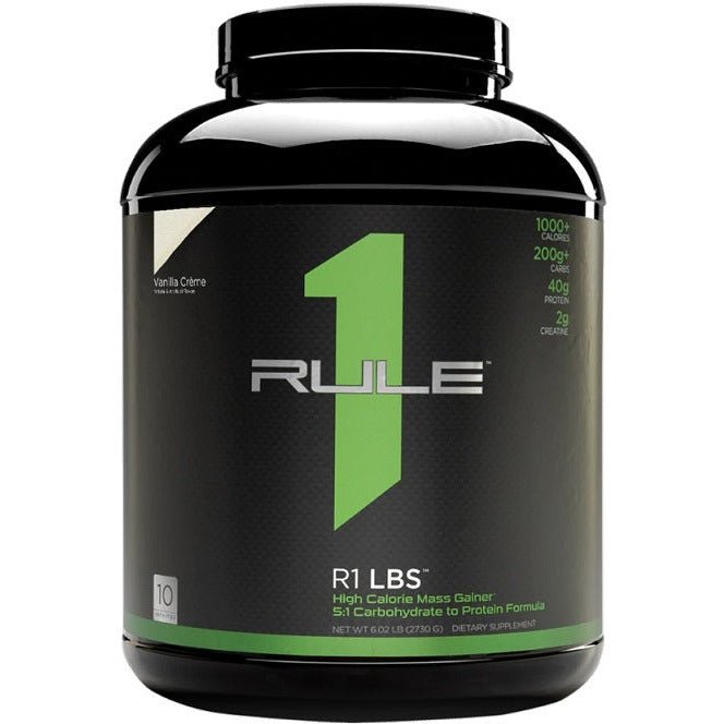 Rule One R1 LBS Vanilla Creme 2730 g Gainer - Sklep Witaminki.pl