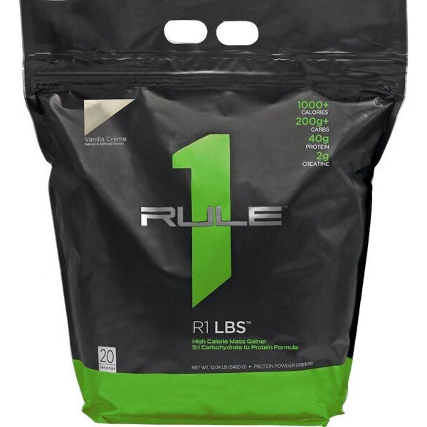 Rule One R1 LBS Vanilla Creme 5460 g Gainer - Sklep Witaminki.pl