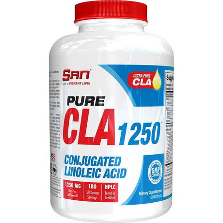 Witaminy i suplementy diety SAN Pure CLA 1250 180 softgels - Sklep Witaminki.pl