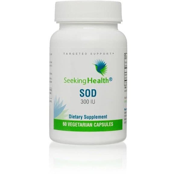 Seeking Health SOD 60 vcaps Dysmutaza ponadtlenkowa - Sklep Witaminki.pl