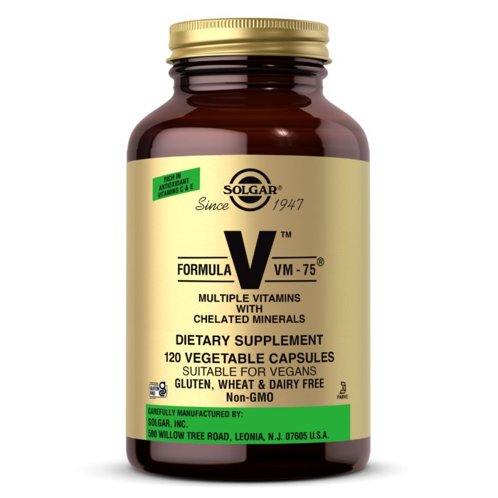 Solgar Formula VM - 75 120 caps Kompleks witamin uniwersalny - Sklep Witaminki.pl