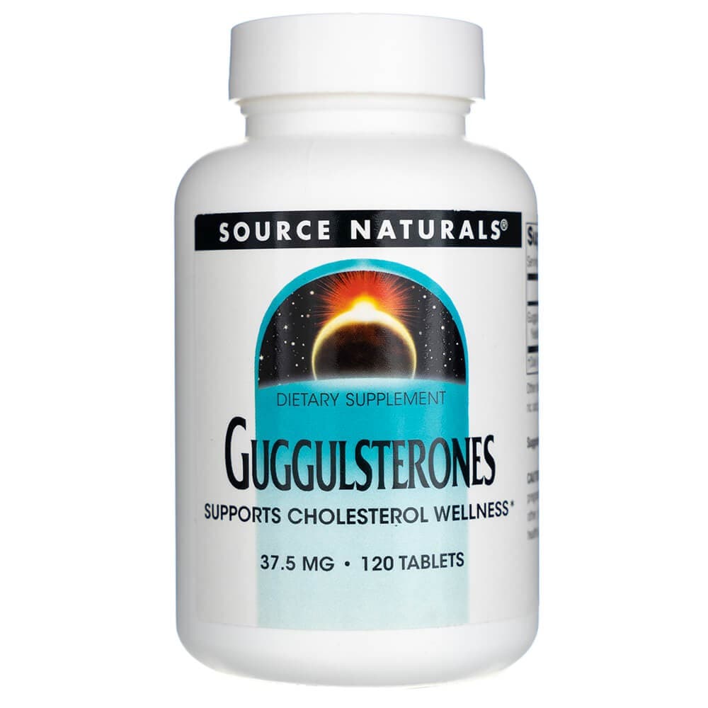 Source Naturals Guggulsterones 37,5 mg 120 tabs - Sklep Witaminki.pl
