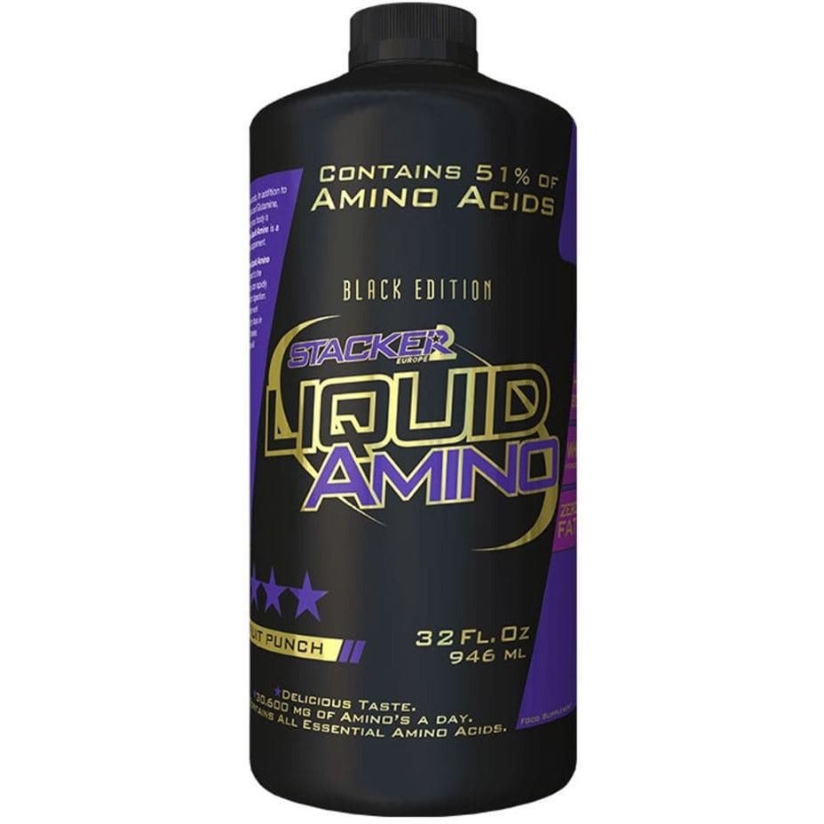 Witaminy i suplementy diety Stacker2 Liquid Amino Fruit Punch 946 ml - Sklep Witaminki.pl