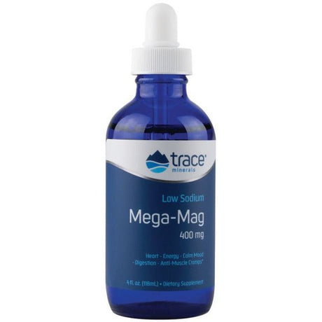 Witaminy i suplementy diety Trace Minerals Mega-Mag 400mg 118 ml - Sklep Witaminki.pl