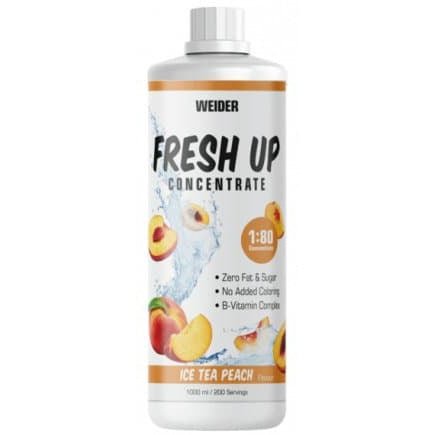 Weider Fresh Up Concentrate Ice Tea Peach 1000 ml Izotonik - Sklep Witaminki.pl