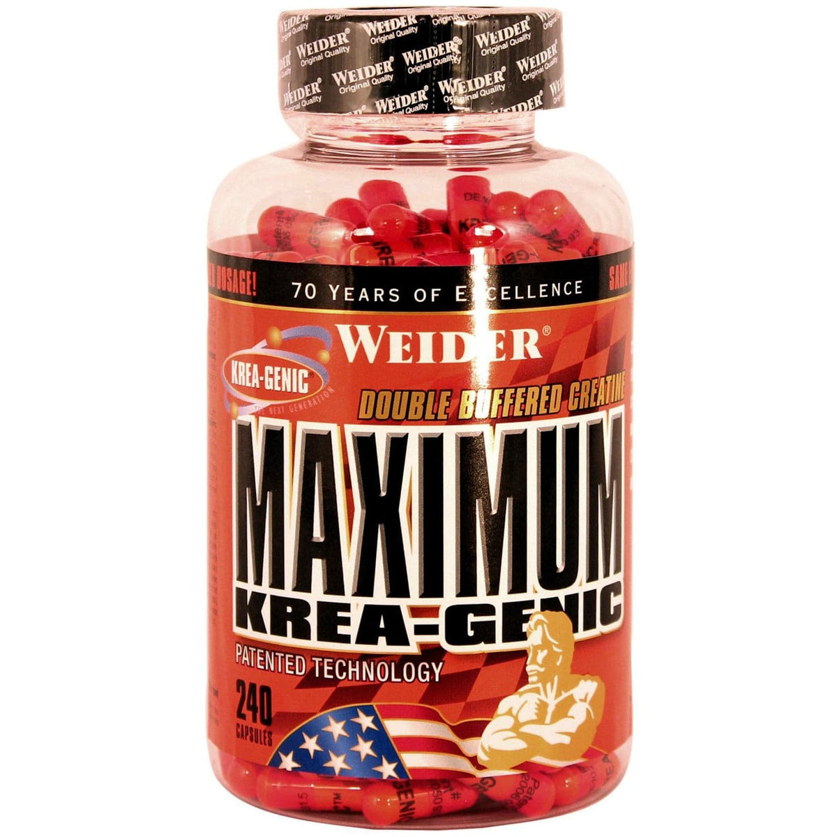 Weider Maximum Krea - Genic Caps 240 caps Kreatyna - Sklep Witaminki.pl