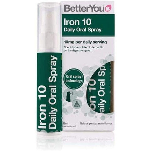 BetterYou Iron 10 Daily Oral Spray 25 ml Żelazo - Sklep Witaminki.pl
