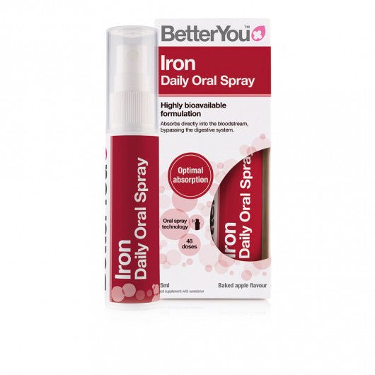 BetterYou Iron 5 Daily Oral Spray 25 ml Żelazo - Sklep Witaminki.pl