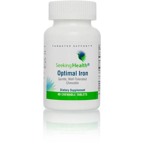 Seeking Health Optimal Iron Cherry 60 chewable tabs Żelazo - Sklep Witaminki.pl