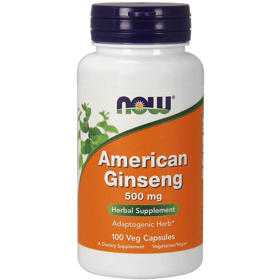NOW Foods American Ginseng 500 mg 100 vcaps Żeń - Szeń Amerykański - Sklep Witaminki.pl