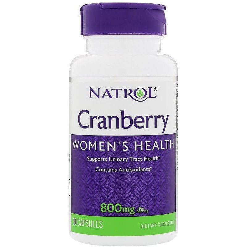 Natrol Cranberry 800 mg 30 caps Żurawina - Sklep Witaminki.pl
