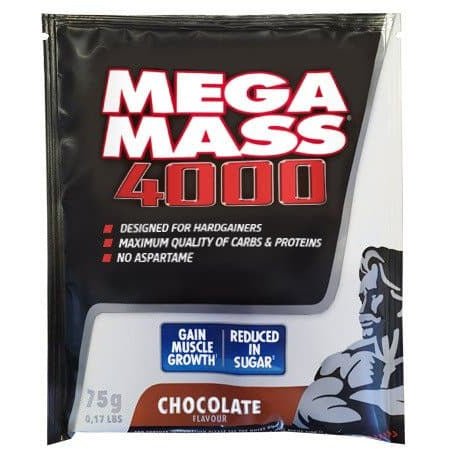 Gainer Weider Mega Mass 4000 (Próbka) Random Flavours 75 g - Sklep Witaminki.pl