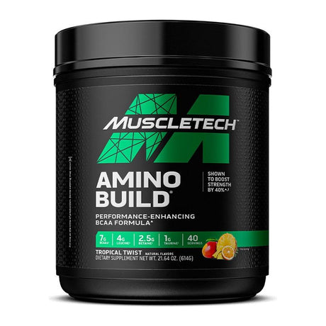 Kompleks Aminokwasów MuscleTech Amino Build 400 g Tropical Twist - Sklep Witaminki.pl