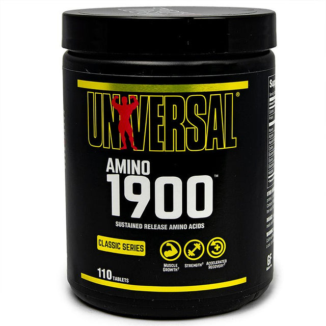 Kompleks Aminokwasów Universal Nutrition Amino 1900 110 tabs - Sklep Witaminki.pl