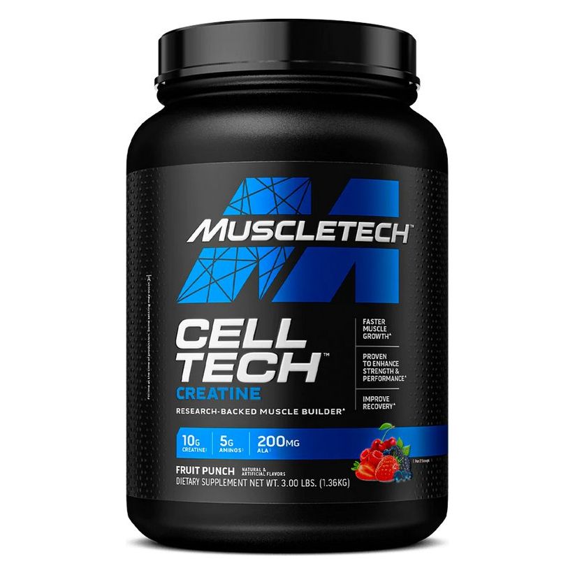 Kreatyna MuscleTech Cell-Tech Creatine Fruit Punch 1360 g - Sklep Witaminki.pl