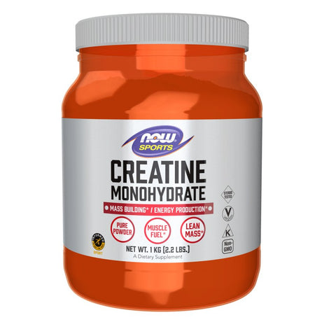 Kreatyna NOW Foods Creatine Monohydrate Pure Powder 1000 g - Sklep Witaminki.pl