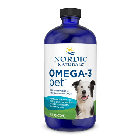 Kwasy Omega - 3 dla Psa Nordic Naturals Omega - 3 Pet Liquid 473 ml - Sklep Witaminki.pl