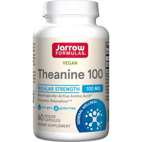 L-Teanina Jarrow Formulas Theanine 100 mg 60 vcaps - Sklep Witaminki.pl