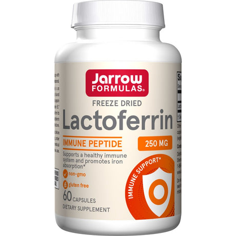 Laktoferyna Jarrow Formulas Lactoferrin 250 mg 60 caps - Sklep Witaminki.pl
