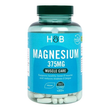 Magnez Holland & Barrett Magnesium 375 mg 180 tabs - Sklep Witaminki.pl