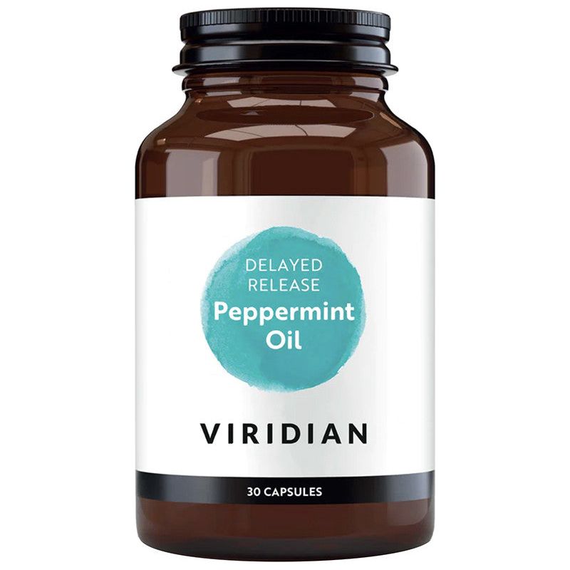 Mięta pieprzowa Viridian Peppermint Oil 30 caps - Sklep Witaminki.pl