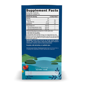 Nordic Naturals Arctic Cod Liver Oil Softgels 90 softgels Cytryna Olej z Wątroby Dorsza - Sklep Witaminki.pl