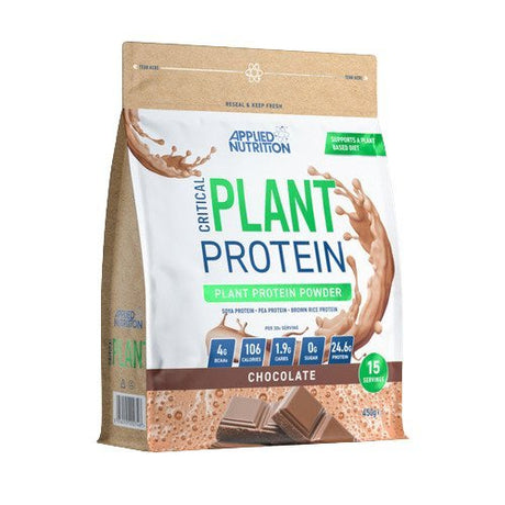 Odżywka Białkowa Applied Nutrition Critical Plant Protein Chocolate 450 g - Sklep Witaminki.pl