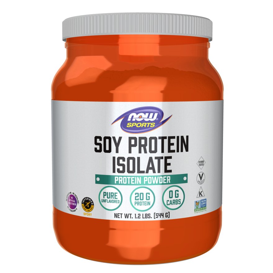 Odżywka Białkowa NOW Foods Soy Protein Isolate 544 g Unflavored - Sklep Witaminki.pl