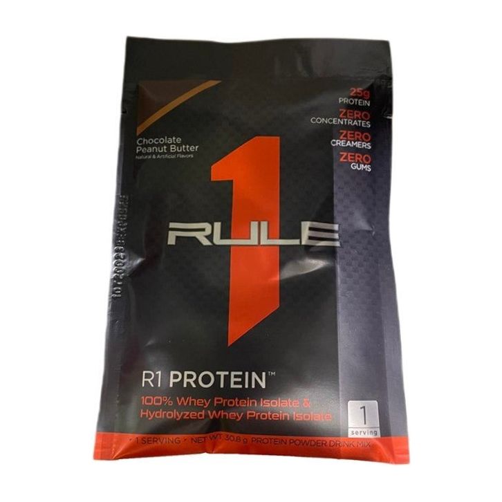 Odżywka Białkowa Rule One R1 Protein Chocolate Peanut Butter 30 g (1 serving) - Sklep Witaminki.pl