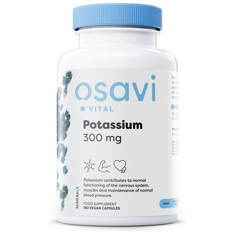 Potas Osavi Potassium 300 mg 180 vegan caps - Sklep Witaminki.pl