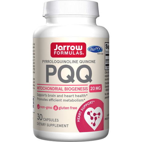 PQQ Jarrow Formulas PQQ (Pyrroloquinoline quinone) 20 mg 30 caps - Sklep Witaminki.pl