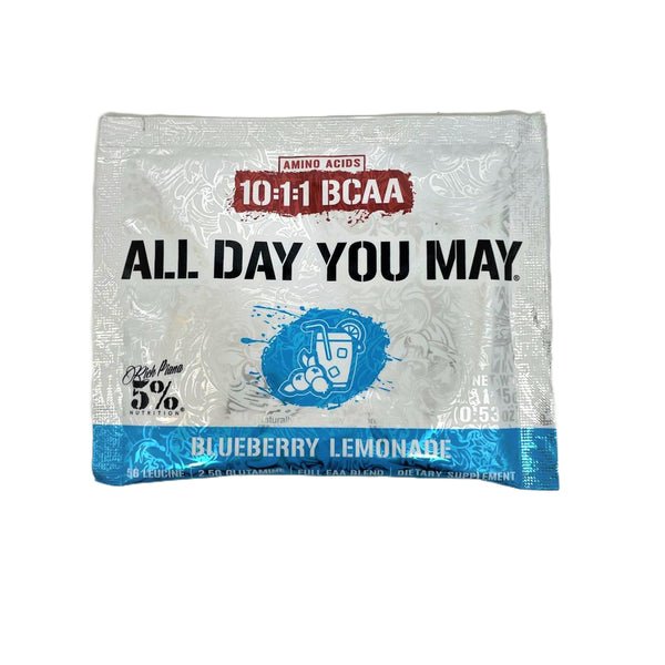 5% Nutrition AllDayYouMay Blueberry Lemonade 15g - Sklep Witaminki.pl