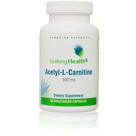Acetyl L-Karnityna Seeking Health Acetyl-L-Carnitine 500mg 90 vcaps - Sklep Witaminki.pl