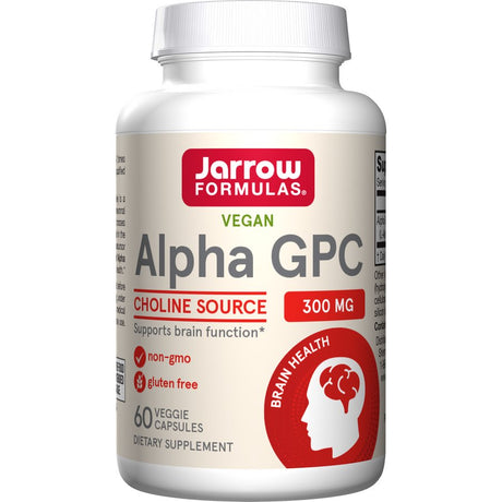 Alfosceran Choliny Jarrow Formulas Alpha GPC 60 vcaps - Sklep Witaminki.pl