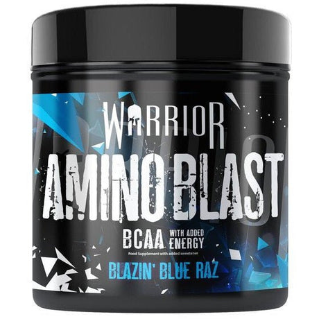 Aminokwasy BCAA Warrior Amino Blast Blazin Blue Raz 270 g - Sklep Witaminki.pl