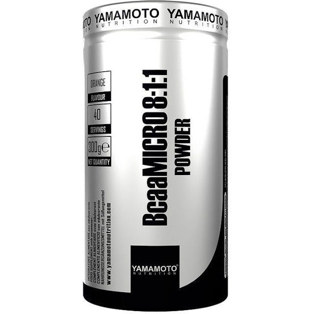 Aminokwasy BCAA Yamamoto Nutrition BcaaMICRO 8:1:1, Powder (Orange) - 300g Orange 300 g - Sklep Witaminki.pl