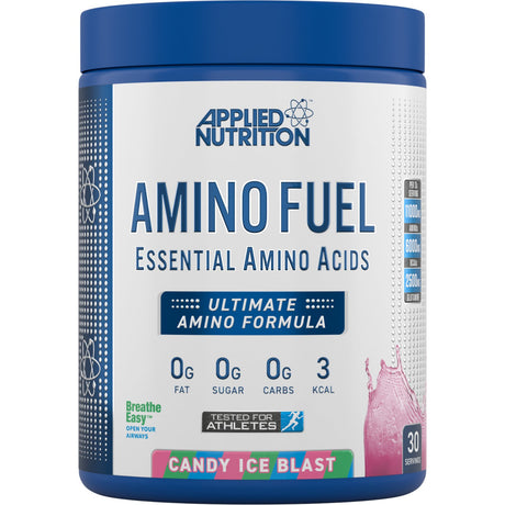 Aminokwasy EAA Applied Nutrition Amino Fuel Candy Icy Blast 390 g - Sklep Witaminki.pl