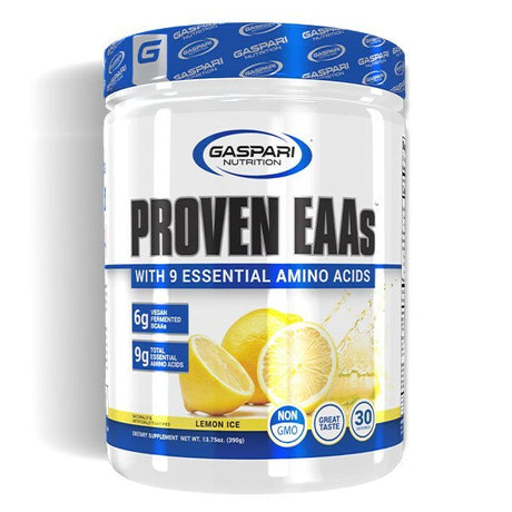 Aminokwasy EAA Gaspari Nutrition Proven EAAs Lemon Ice 390 g - Sklep Witaminki.pl