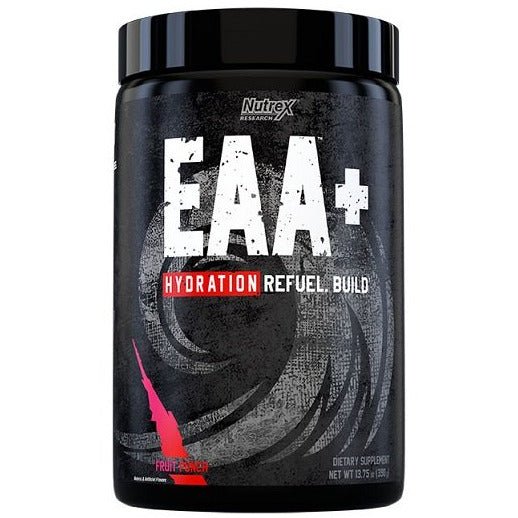 Aminokwasy EAA Nutrex EAA + Hydration Fruit Punch 390 g - Sklep Witaminki.pl