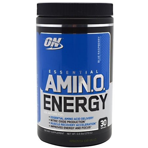 Aminokwasy EAA Optimum Nutrition Essential Amino Energy Blueberry 270 g - Sklep Witaminki.pl