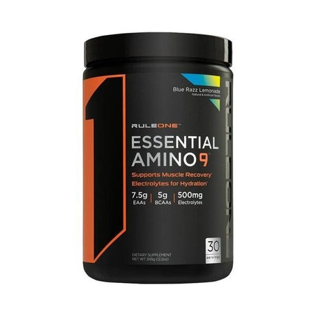 Aminokwasy EAA Rule One Essential Amino 9 Black Cherry Limeade 345 g - Sklep Witaminki.pl