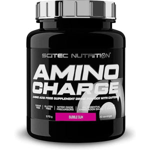 Aminokwasy EAA Scitec Nutrition Amino Charge Bubble Gum 570 g - Sklep Witaminki.pl