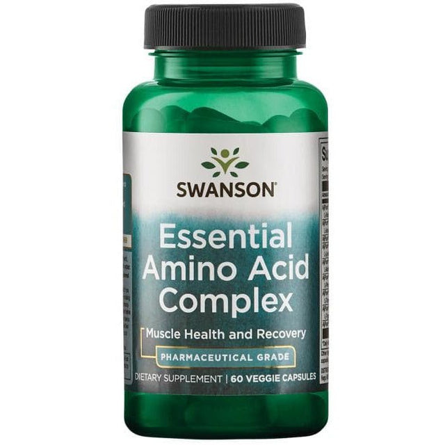 Aminokwasy EAA Swanson Essential Amino Acid Complex 60 caps - Sklep Witaminki.pl