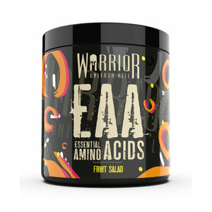 Aminokwasy EAA Warrior EAA Essential Amino Acids Fruit Salad 360 g - Sklep Witaminki.pl