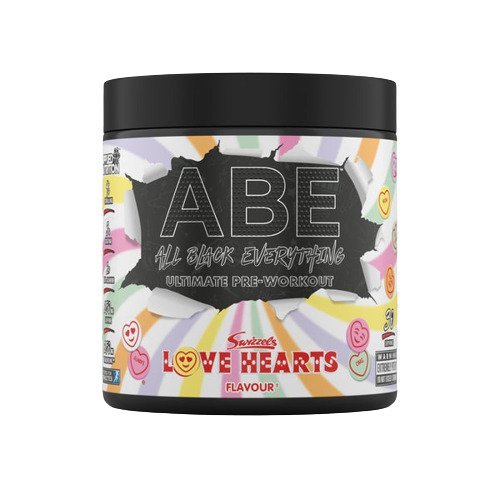 Applied Nutrition ABE All Black Everything Swizzels Love Hearts 375 g - Sklep Witaminki.pl
