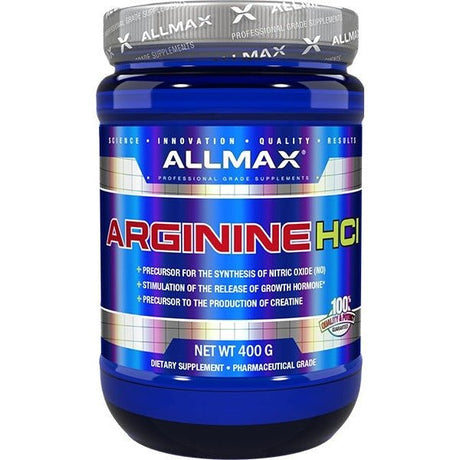 Arginina AllMax Nutrition Arginine HCl 400 g - Sklep Witaminki.pl