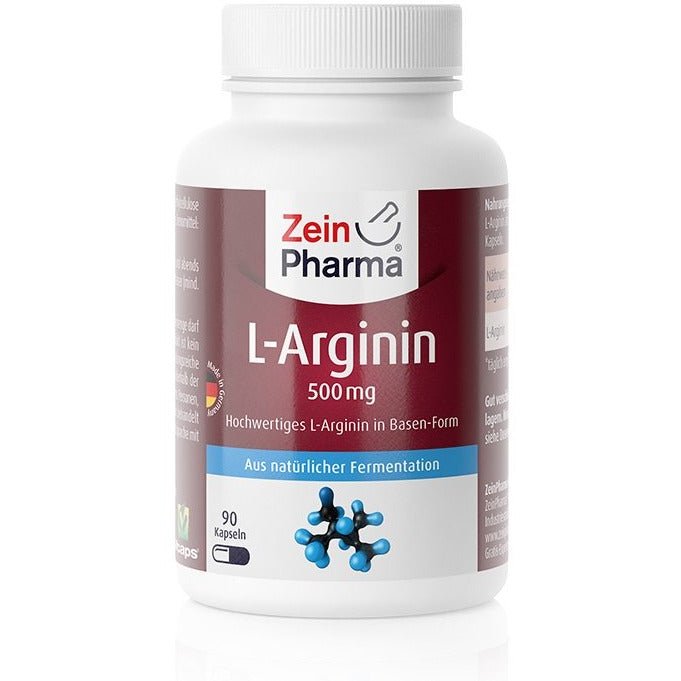 Arginina Zein Pharma L-Arginine 500mg 90 caps - Sklep Witaminki.pl