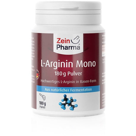 Arginina Zein Pharma L-Arginine Mono Powder 180 g - Sklep Witaminki.pl